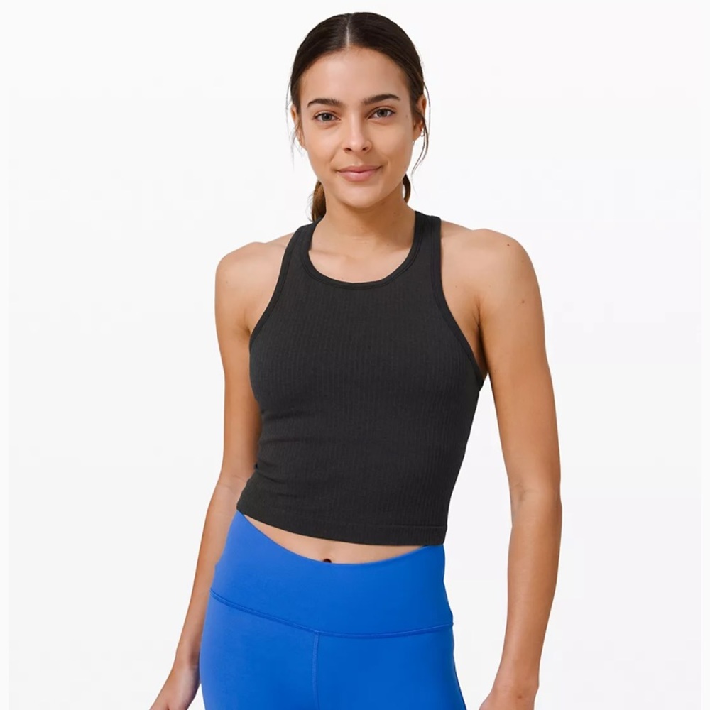 Lululemon Ebb to Street Racerback Crop Tank